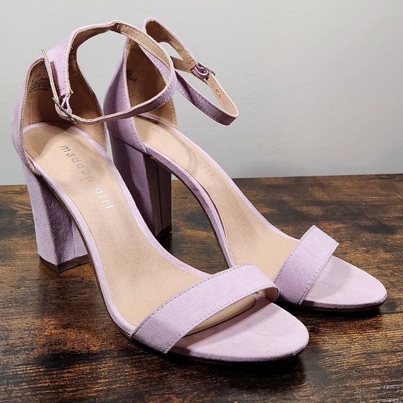 Madden Girl Women's Beella Heeled Sandal size 8 Lavender - Picture 2 of 6